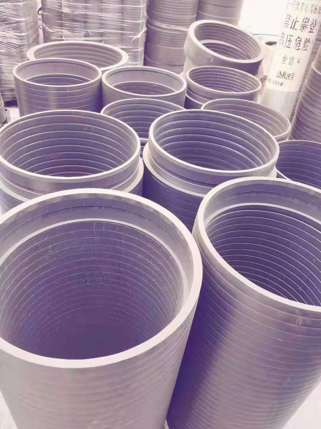 雙密封自鎖式承插接口HDPE復合實壁排水管